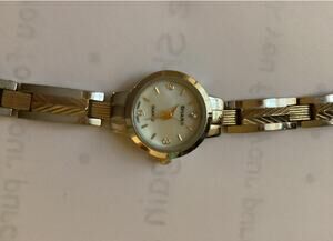 2770 Sharp Ladies Watch Gold And Silver Toned 7 Inch